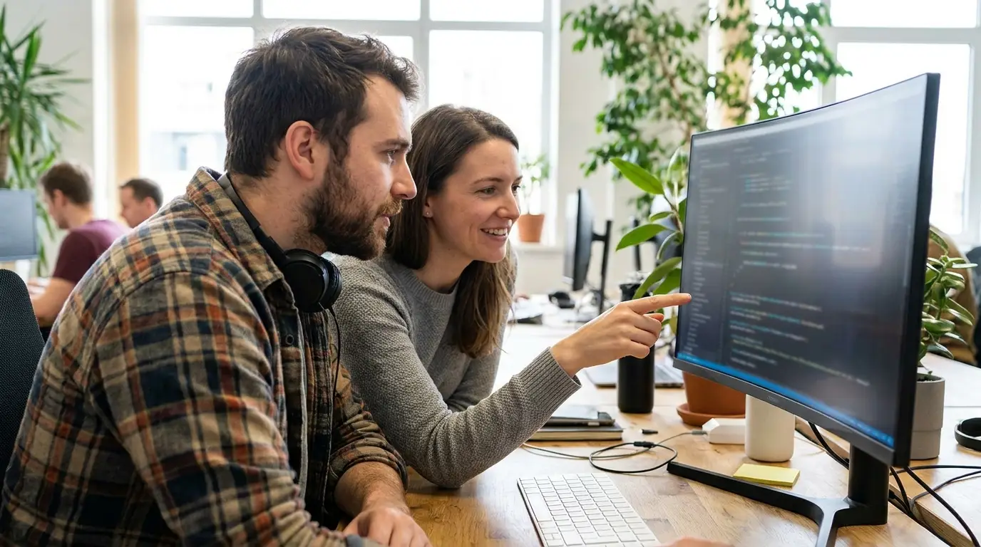 Analytics dashboard with charts and performance metrics